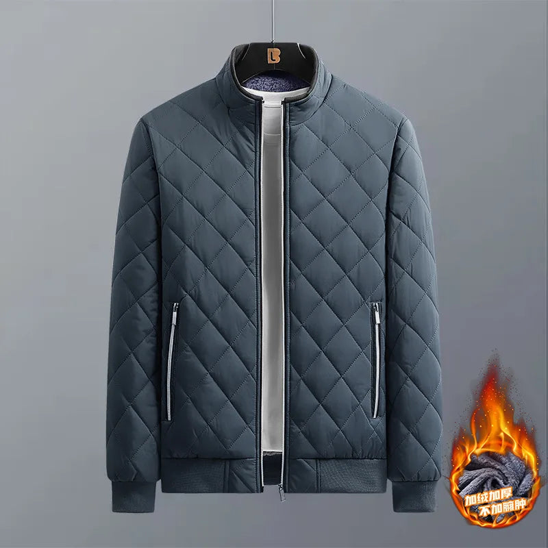 Autumn Winter Bomber Jacket Men